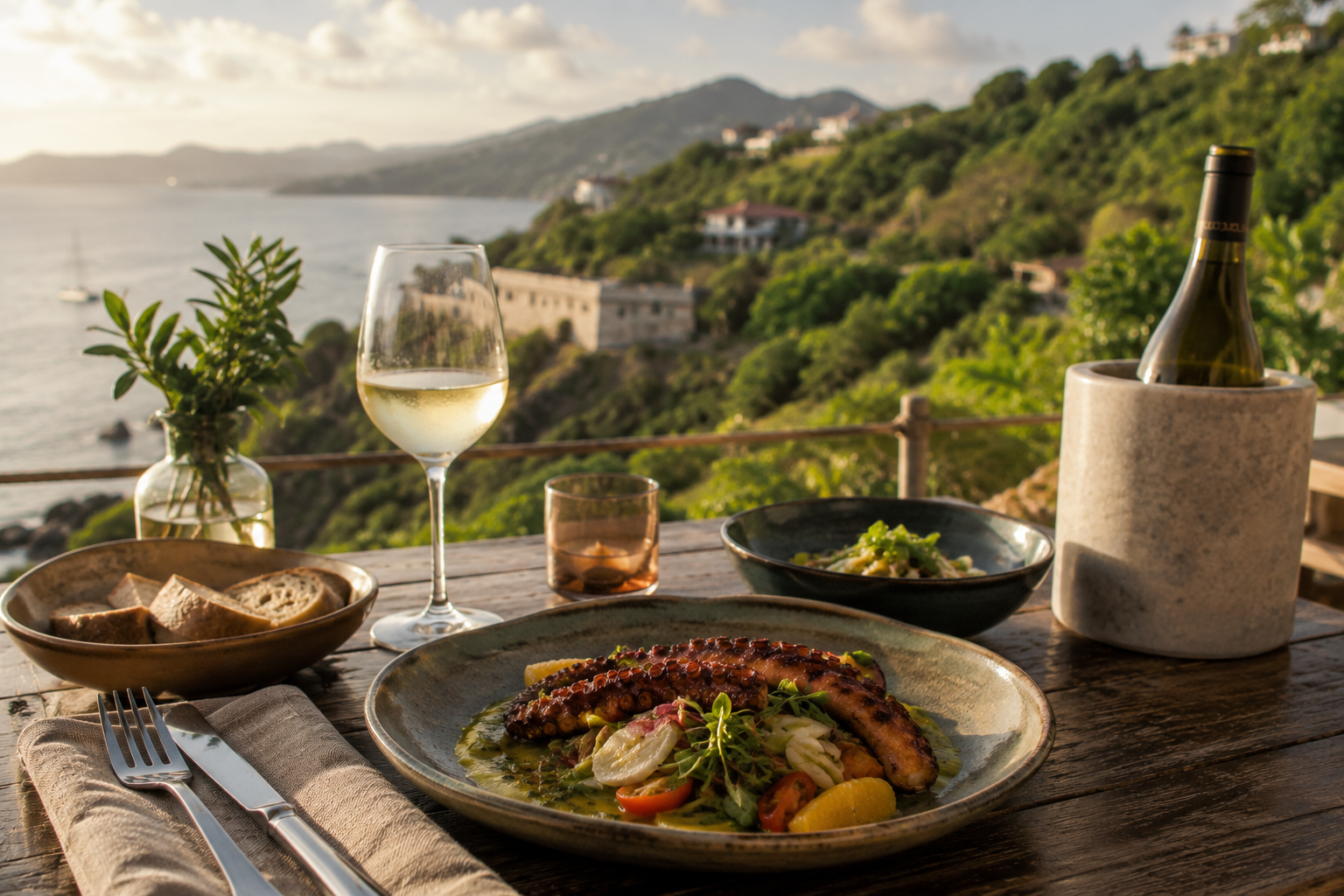 Halyard and Vine dining atmosphere